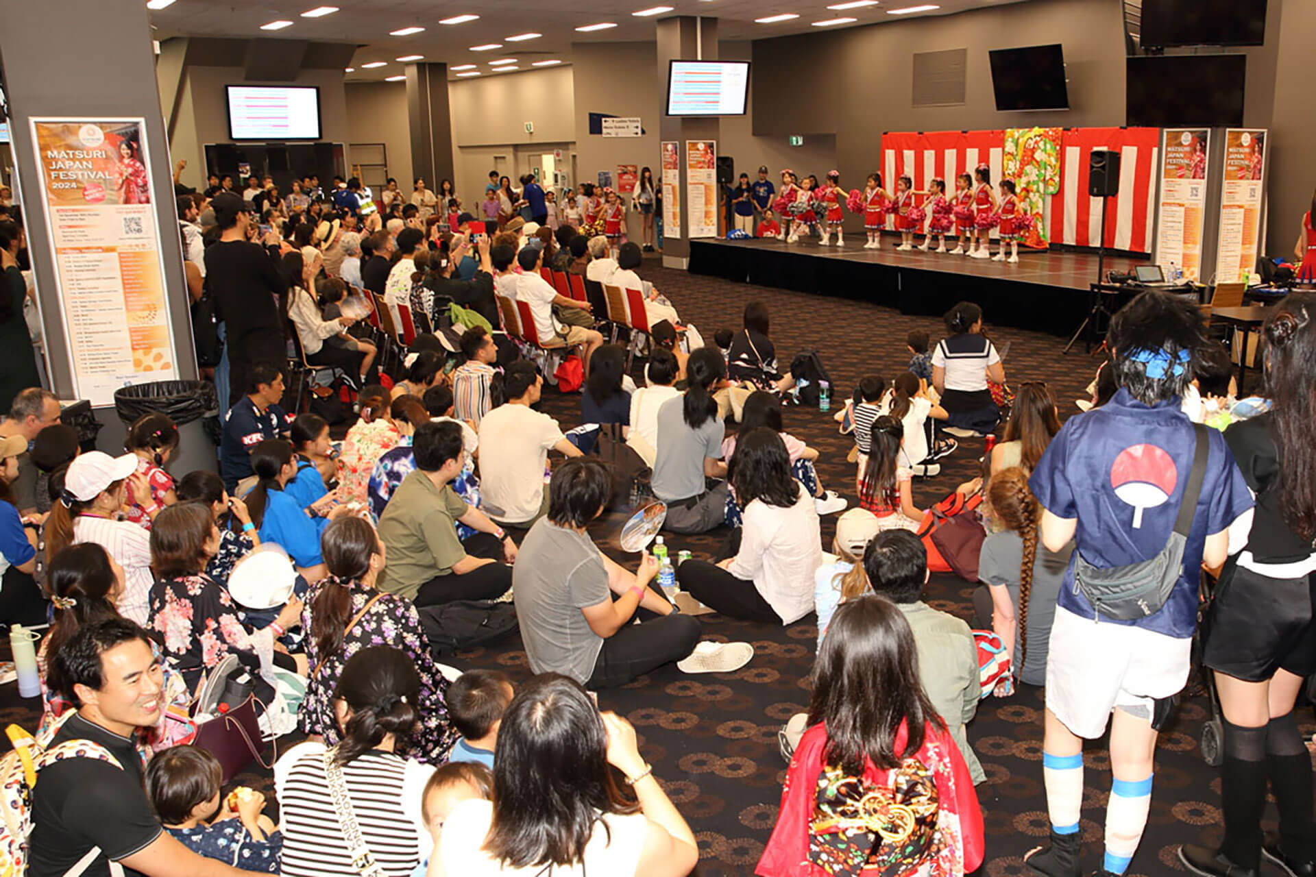 Visitors enjoying Matsuri Japan Festival Sydney